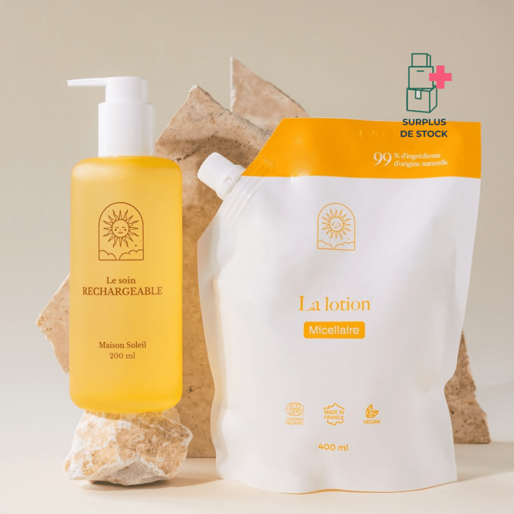 La lotion micellaire Soin Visage Maison Soleil Recharge 200 ml